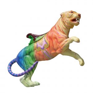 CB427 - MORRIS TIGER jumping carousel animal