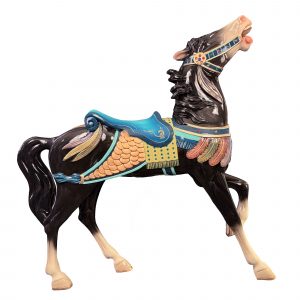 CB507 Carmel Feather horse standing 2026
