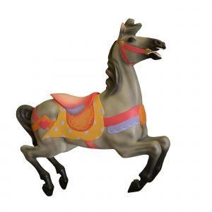 CB510 - Dentzel - Top Knot Prancing Horse