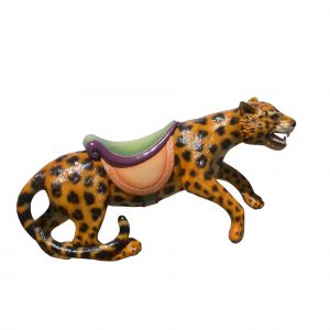 CB706 - carousel leopard animal