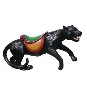 CB706 - carousel black panther animal
