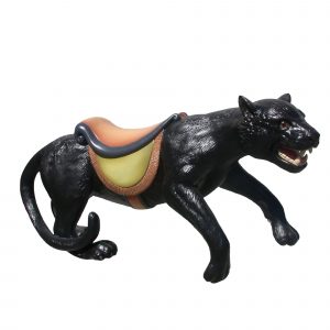 CB706 - carousel black panther animal