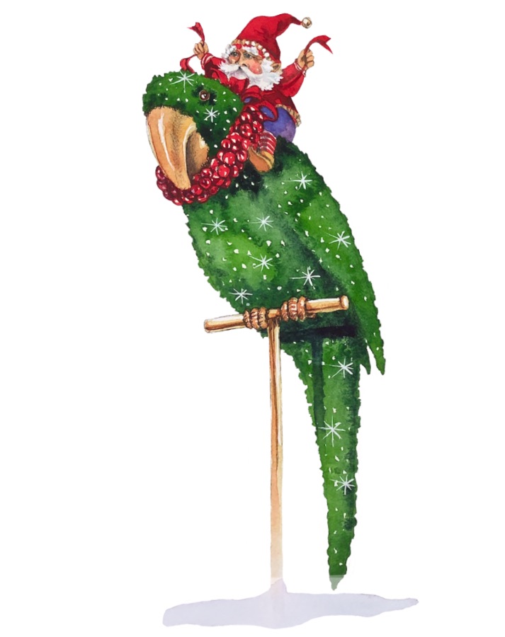 custom-giant-parrot-topiary-with-fiberglass-beak custom giant parrot topiary with fiberglass beak