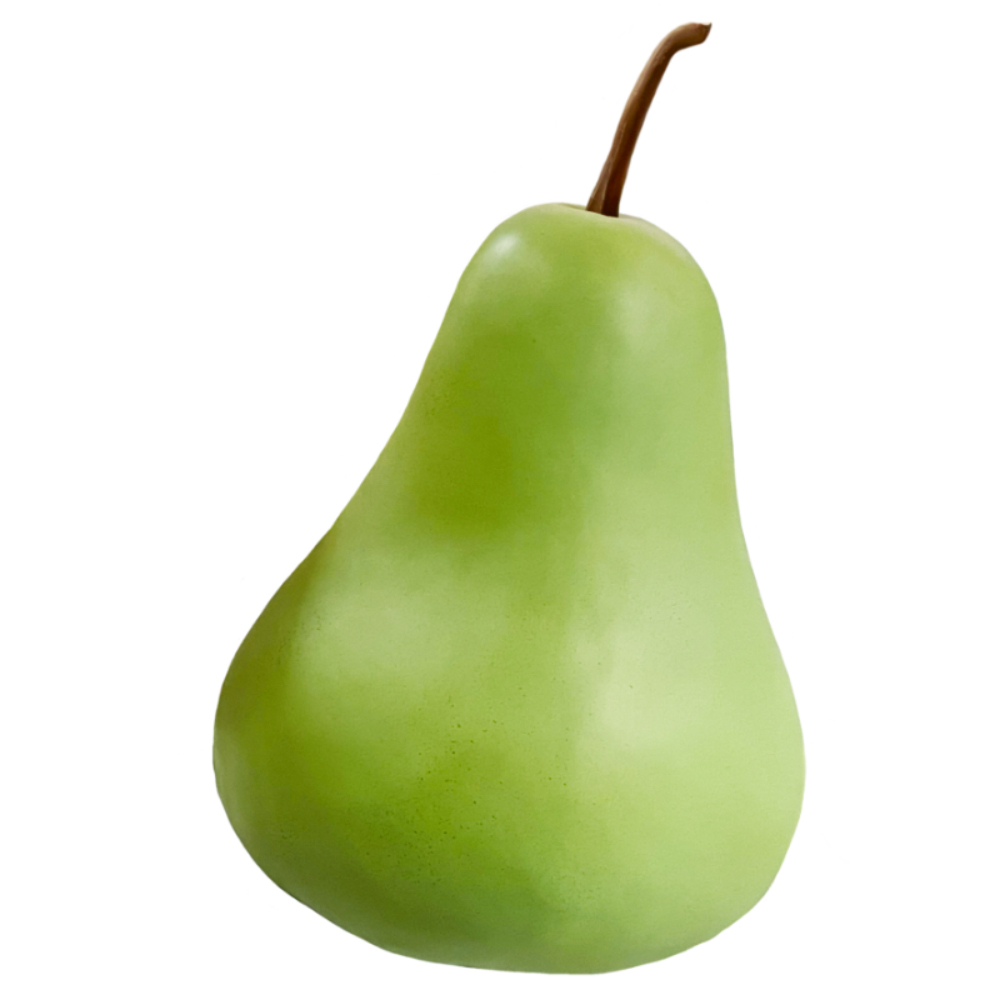 giant fiberglass green pear fruit prop