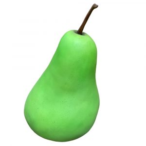 giant fiberglass green pear fruit prop