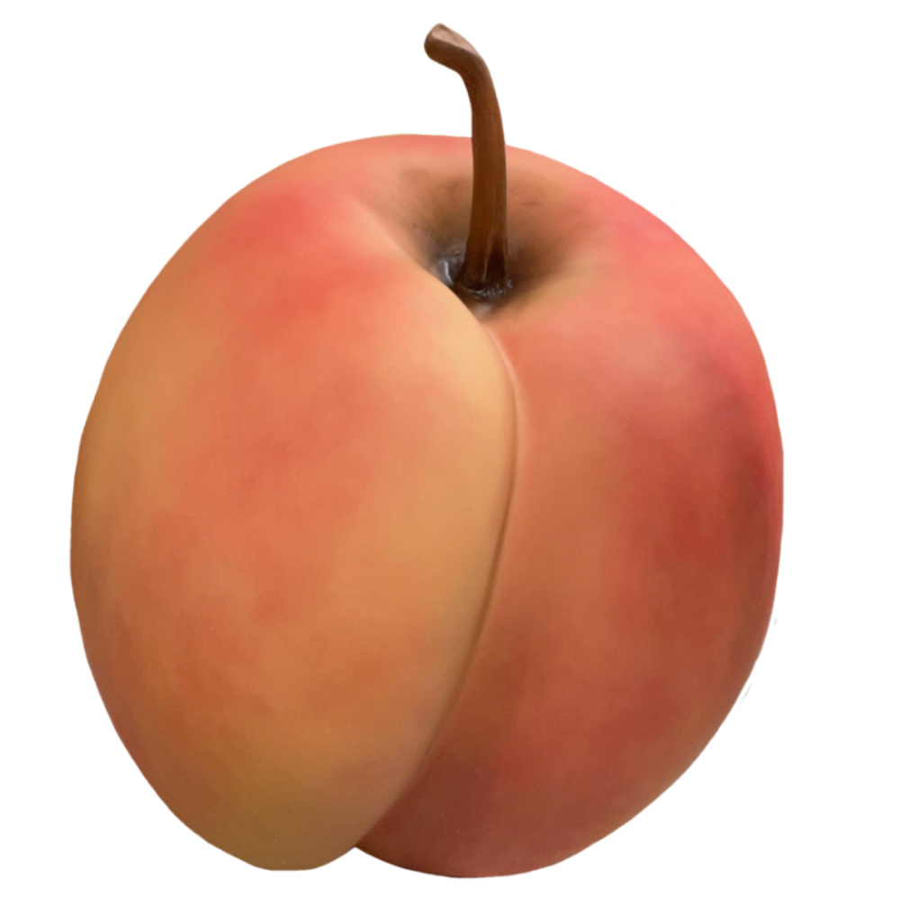 giant fiberglass peach