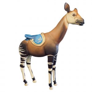 CB801 - Okapi Carousel Animal Barrango NEW for 2026