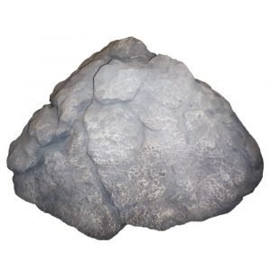 fiberglass hollow small boulder